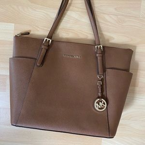 Michael Kors Leather Tote Bag